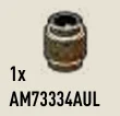 Connector 1 x 1 brick, round in Green, Dark (Camo)