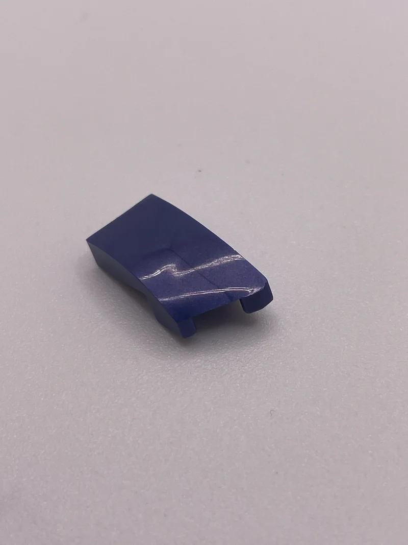 Wedge 25 1 x 2 Curved Slope, Right in Purple, Rich
