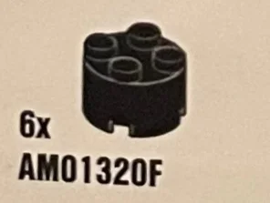 Brick 2 x 2 Round
