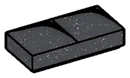 Tile 1 x 2 paired cushion in Metal, Iron (Metallic)