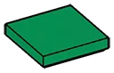 Tile 2 x 2 in Green, Forest