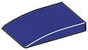 Slope 2 x 1/3 x 3 Curved in Blue, Dark Slate