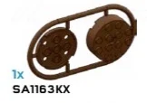 Sprue holding M11631 & M11632 in Copper (Metallic)