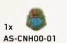Helmet, ODST Green w/ Red Stripe (ONI Agent Locke from Halo Nightfall) in Multicolored
