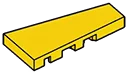 Wedge Tile 2 x 4 - Right in Yellow, Lemon