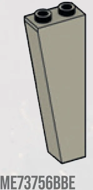 Slope brick 70 1 x 5 x 2 inverse