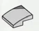 Slope 33 2 x 0.67 x 2 with Curved Slope w/ Printed Corner