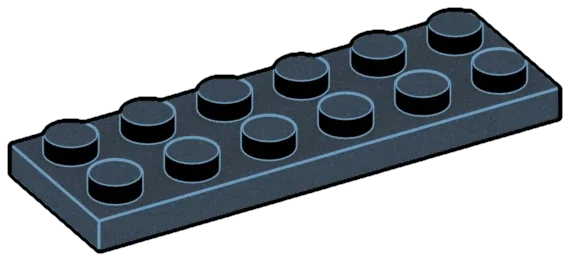 Plate 2 x 6