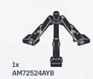 Weapon, Firearm: tripod for heavy machine gun in Gray, Dark Charcoal