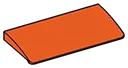 Slope tile 4 x 2 in Orange, Marigold