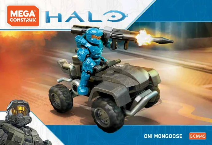 Instruction booklet for GCM45 ONI Mongoose