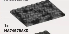 Plate 6 x 8 in Gray, Light Camo (Metallic)