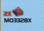 Plate 1 x 1 - Type 02 in Red (Translucent)