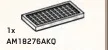 Tile Textured 2 x 4 Grill in White with Black Marbling (Camo)