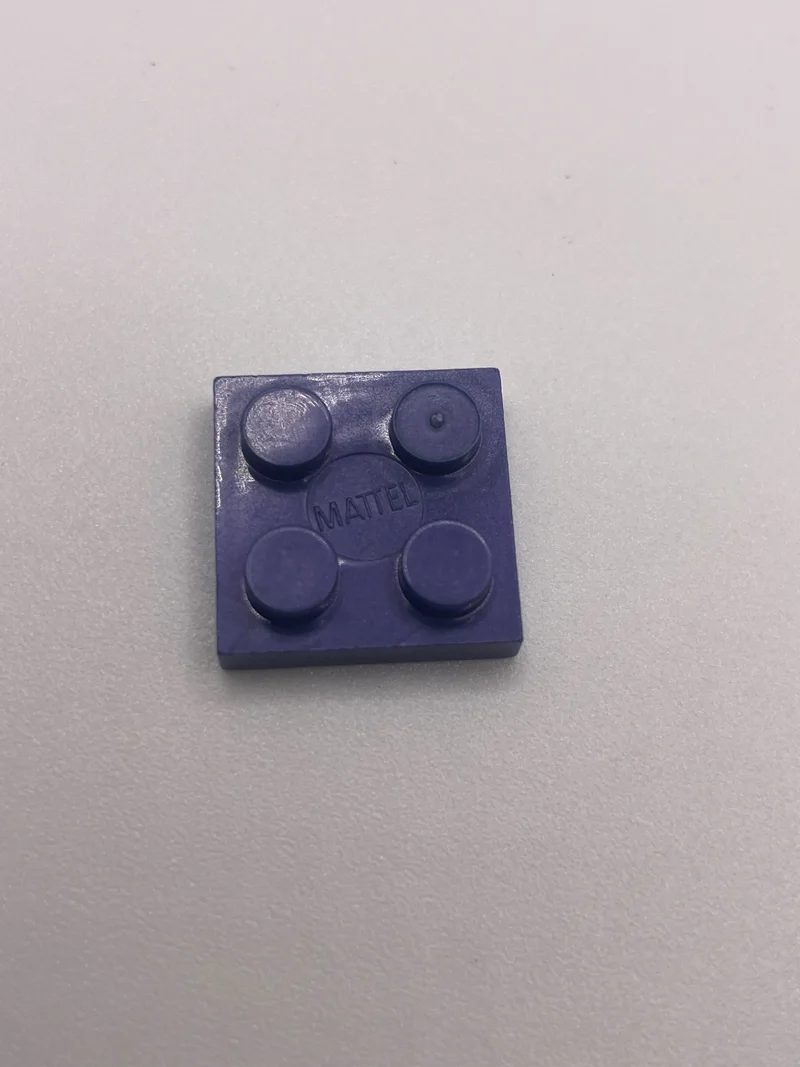 Plate 2 x 2 in Purple, Rich