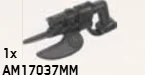 Weapon, Firearm: Type-25 carbine, Covenant Spiker in Gray, Dark (Metallic)