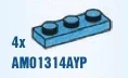 Plate 1 x 3