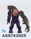 Figure, Halo: Flood Elite Combat Form - Purple (Old Articulation)