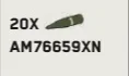 Connector: pin with short spike in Dark Green, Military