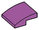Slope 33 2 x 0.67 x 2 with Curved Slope in Magenta, Rich