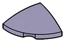 Slope 2 x 1 x 2 corner round, low dome