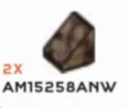 Slope 45 1 x 1 in Sand, Dark (Camo)