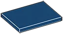 Tile 3 x 4 in Blue, Midnight