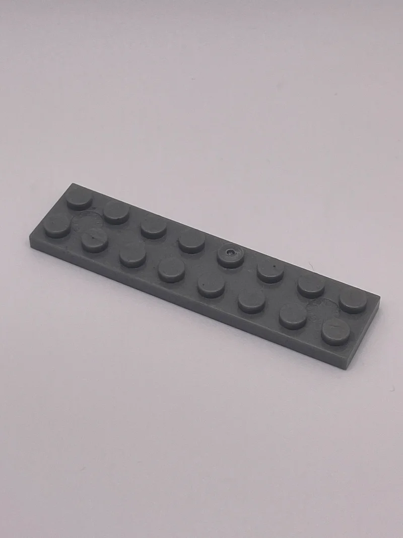 Plate 2 x 8 in Gray, Stone