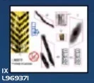 Decal sheet for 96937 EVA's Last Stand in Multicolored