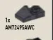 Slope plate 1 x 2 left in Gray, Dark (Metallic Camo)