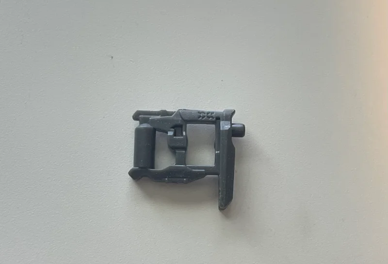 Weapon, Firearm: Halo Banished Mangler (Pistol Frame) in Gray, Dark (Metallic)