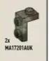 Bracket 1 x 1 - 1 x 2 with studs in Gray, Concrete (Camo)