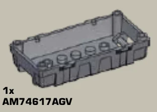 CoD Futuristic Crate, 4 x 3 x 8, Base in Sand, Pale (Camo)