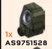 Cyclops Part in Green, Jungle (Camo)