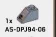 Slope Brick 45 1 x 2 w/ Printed Control Panel Detail in Multicolored