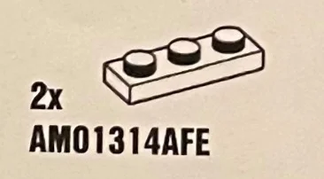 Plate 1 x 3