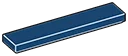 Tile 1 x 5 in Blue, Midnight