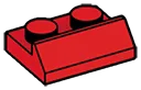 Slope plate 2 x 1 in Red, Flame