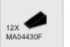 Slope brick 33 1 x 2 in Black
