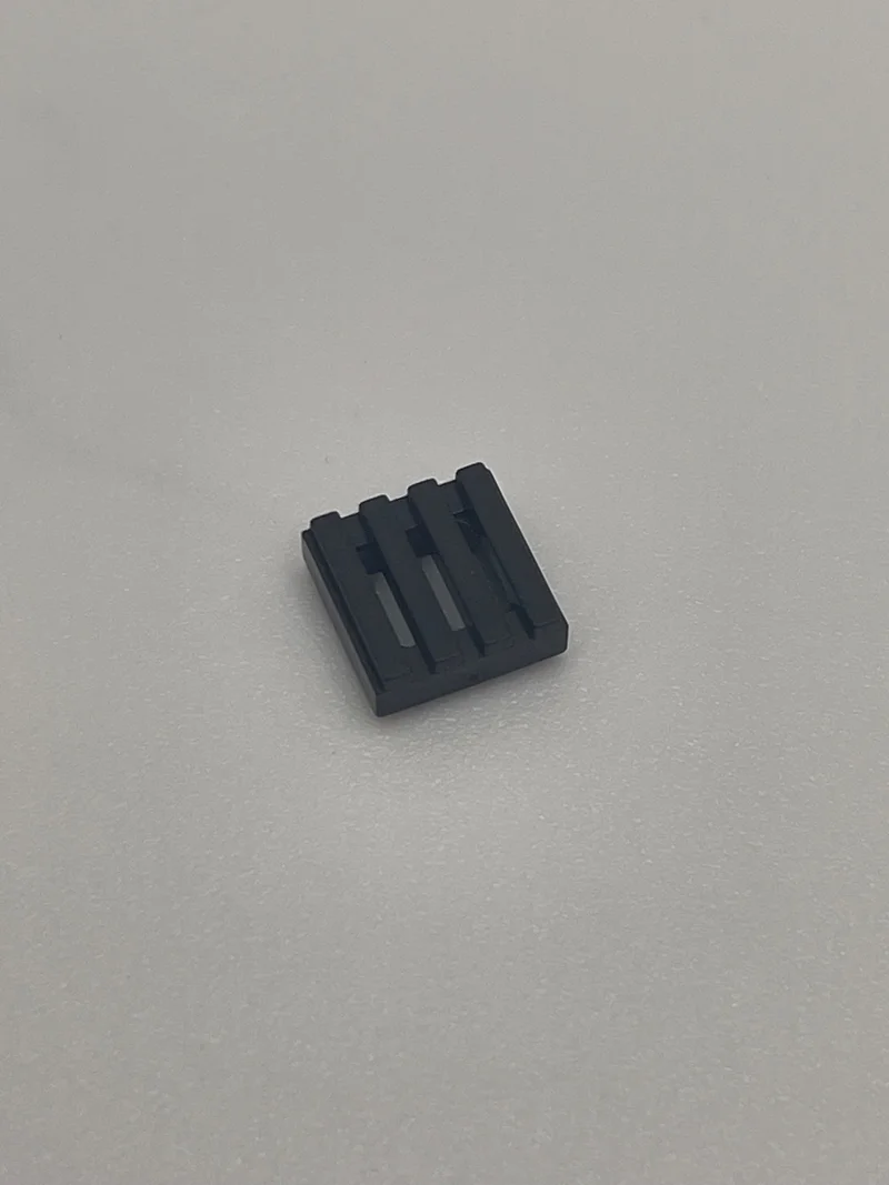 Tile Textured 1 x 1 Grill in Black