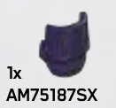 Shoulder Armor: Spartan Commando (Reach Armor) in Purple, Byzantium (Metallic)
