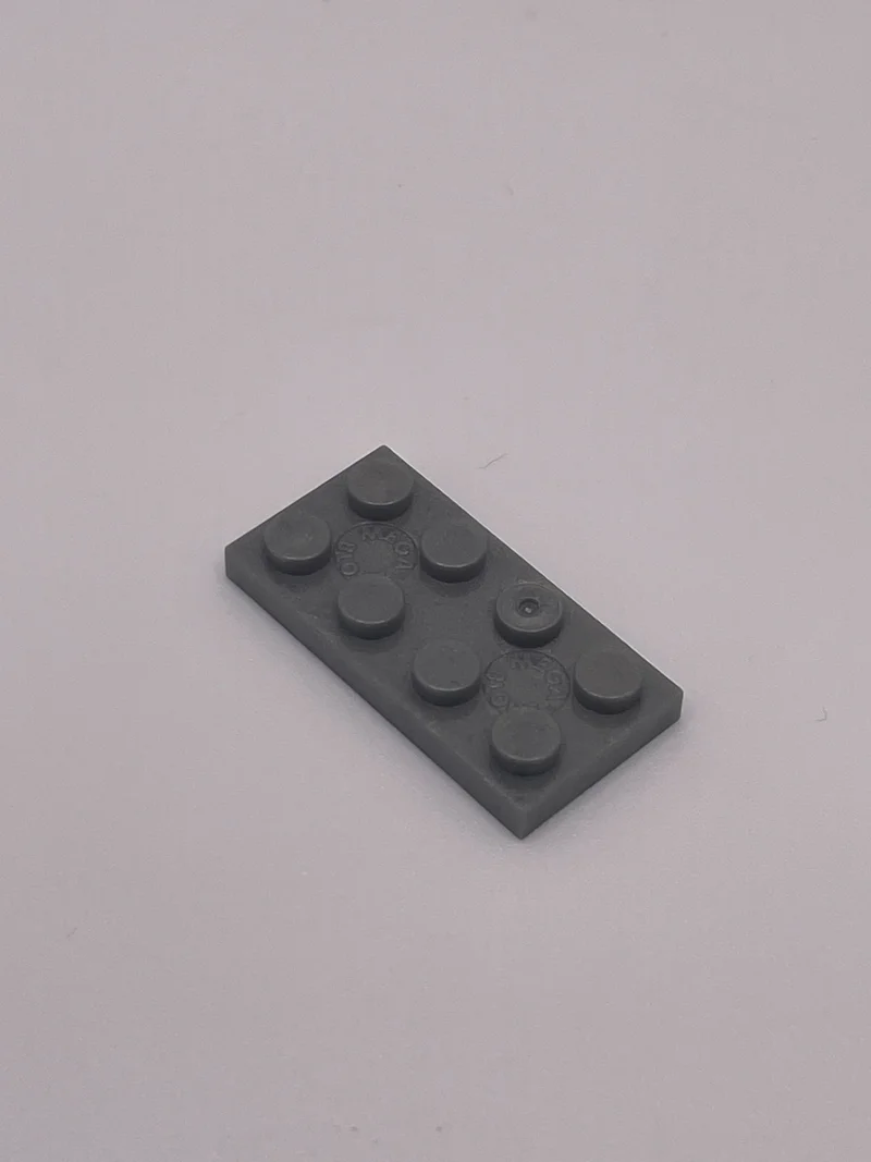 Plate 2 x 4 in Gray, Stone