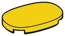 Tile 2 x 3 rounded corners in Yellow, Lemon