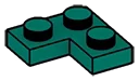 Plate 2 x 2 corner