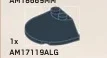 Slope brick 45 3 x 4 double / 33 curved slope in Gray, Dark Smoke