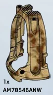Halo: Drop Pod Hatch Frame in Sand, Dark (Camo)