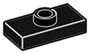 Plate Modified 1 x 2 with one stud, center