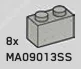 Brick 1 x 2