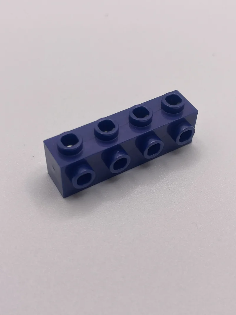 Brick Modified 1 x 4 with side studs in Purple, Rich