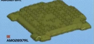 Scenery piece: base 16 x 16 in Green, Rich